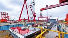 計劃較首艘國産大型郵輪建造效率提升20%