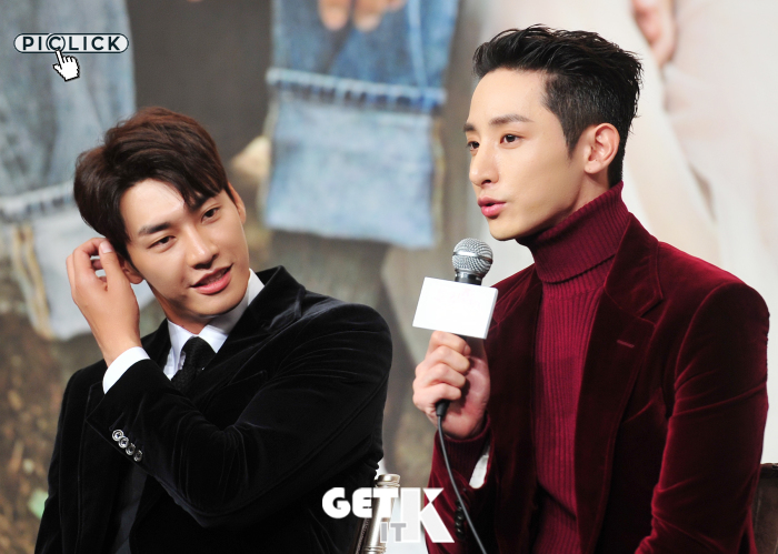 住在我家的男人发布会赵宝儿秀爱同框比美