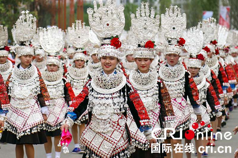 贵州台江:苗族同胞欢度“姊妹节”