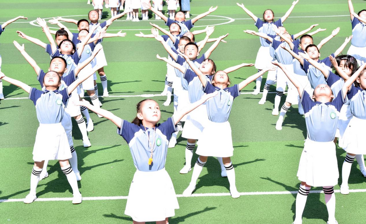 景德镇乐平市第六小学举办一年级广播体操比赛_fororder_11