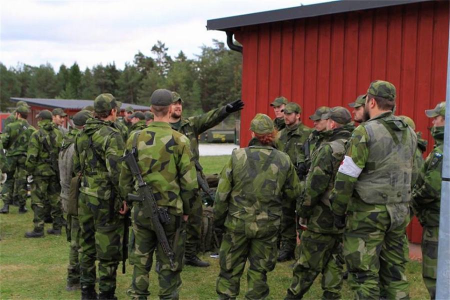 瑞典军演战车展示强大军工实力(组图)-国际在线军事频道