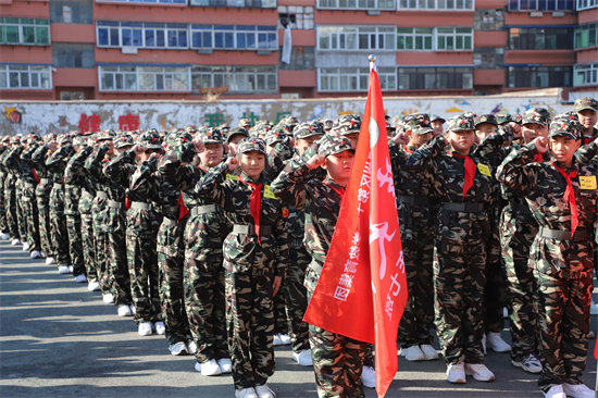 铁岭市银州区人武部深入开展校园国防教育活动_fororder_铁岭人武2