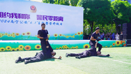 廣西南寧：少年兒童進警營 領略別樣“警”彩