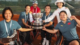 中國輪椅網球女隊奪得2024年世界盃冠軍