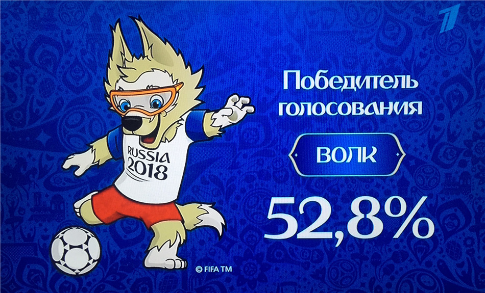 2018世界杯足球赛吉祥物公布 小狼"扎比瓦卡"胜出