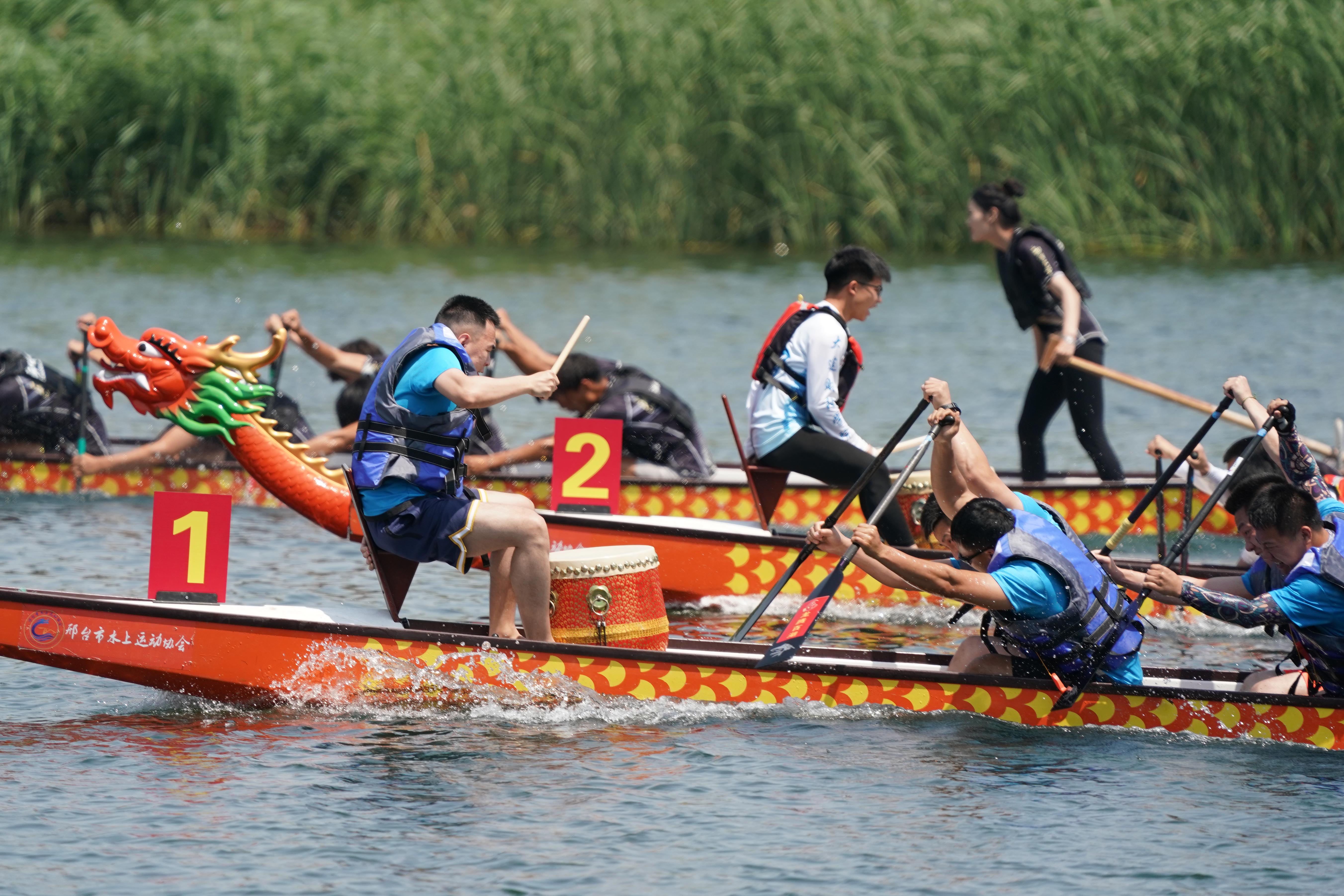 首届全国青年龙舟公开赛在河北邢台开赛_fororder_02