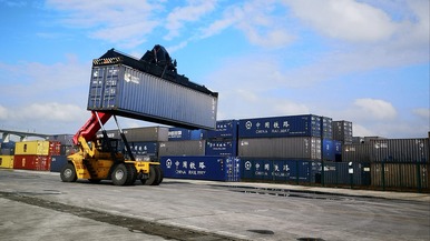  Hunan Huaihua International Inland Port ASEAN Train Shipment Exceeds 1000 Trains