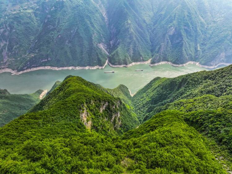 重庆：三峡“风景”越来越多