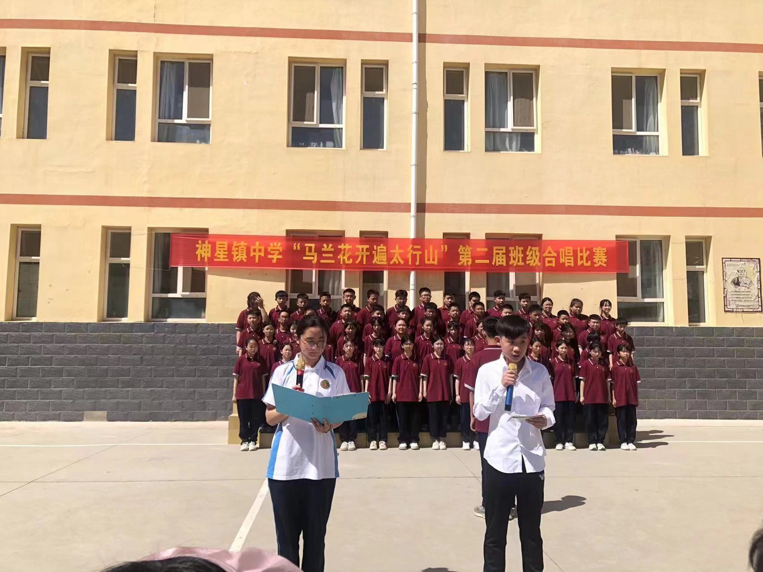 保定市滿城區:傳承紅色基因 唱響時代旋律_fororder_圖為合唱比賽現場 攝影 冉全福