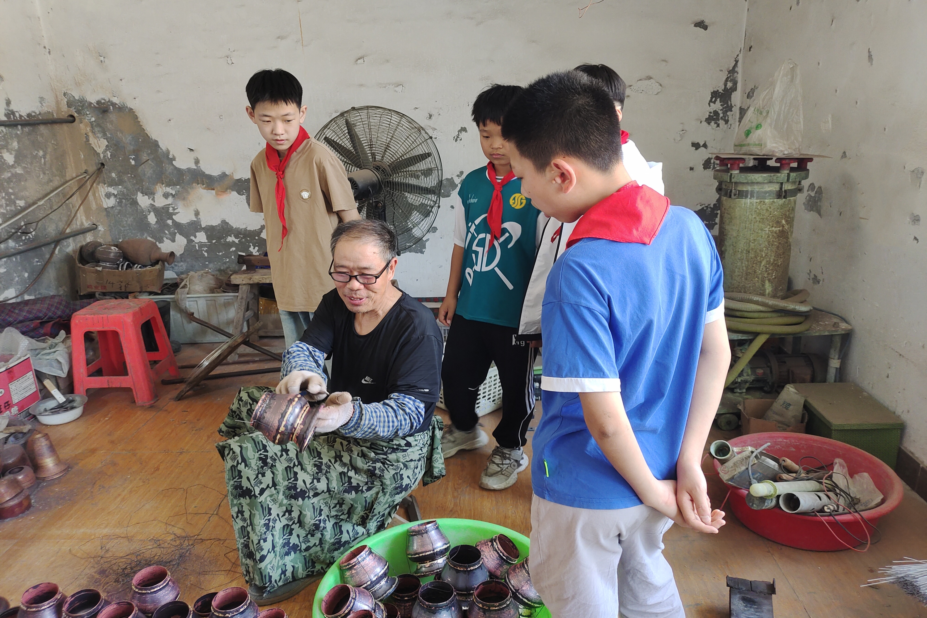 河北定興： 研學傳統技藝 潤澤七彩童心_fororder_002