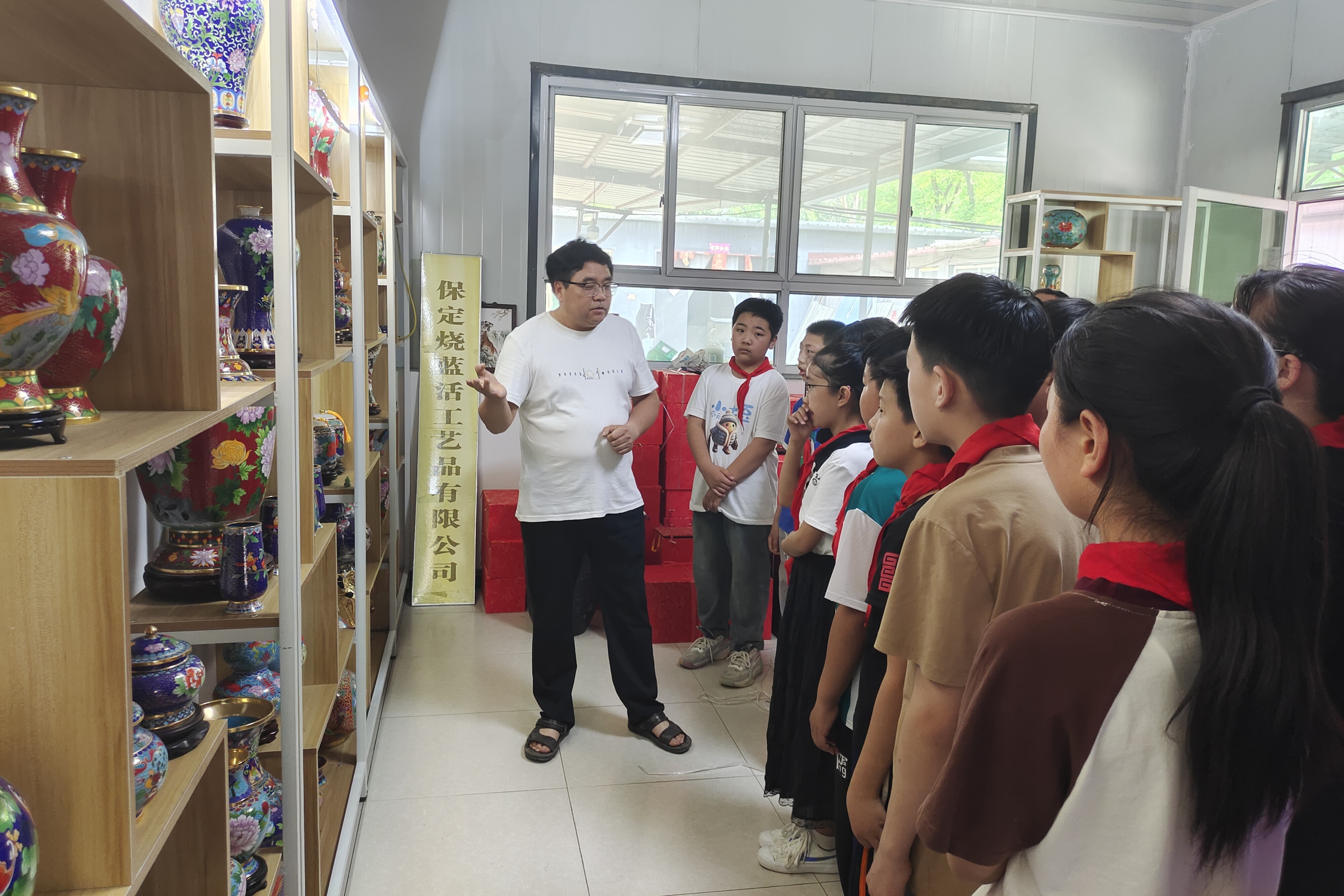 河北定興： 研學傳統技藝 潤澤七彩童心_fororder_001