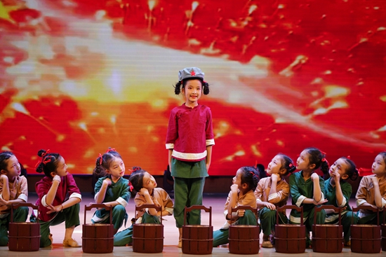 貴州貴陽南明區舉辦“童心跟黨走 一起向未來”中小學生第三屆藝術節舞蹈比賽_fororder_8