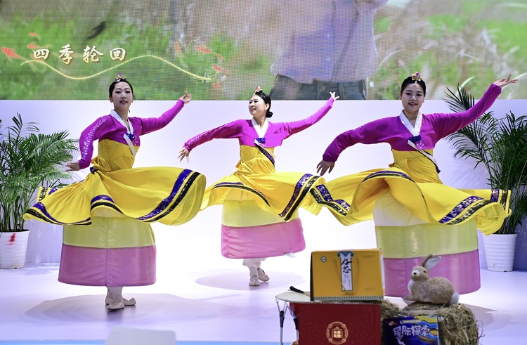 朝鮮族舞蹈閃耀文博會