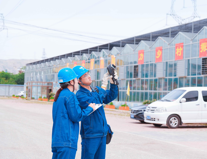 Lanzhou's Highland Vegetable Boom: Stable Power Supply Ensures Production and Sales_fororder_图片就1