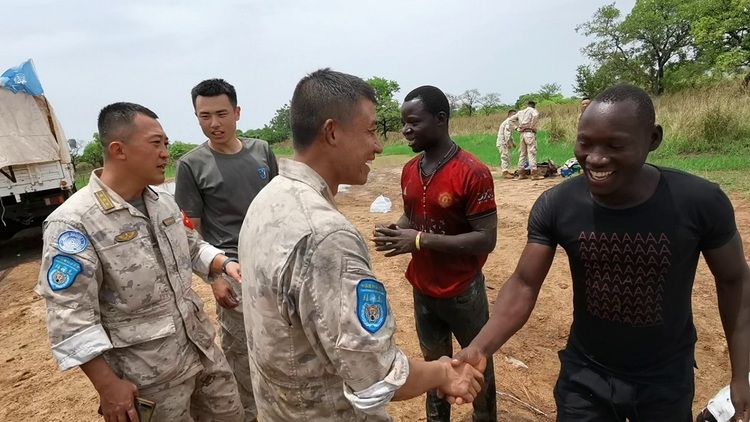 “这就是我们作为中国维和军人的使命和担当”