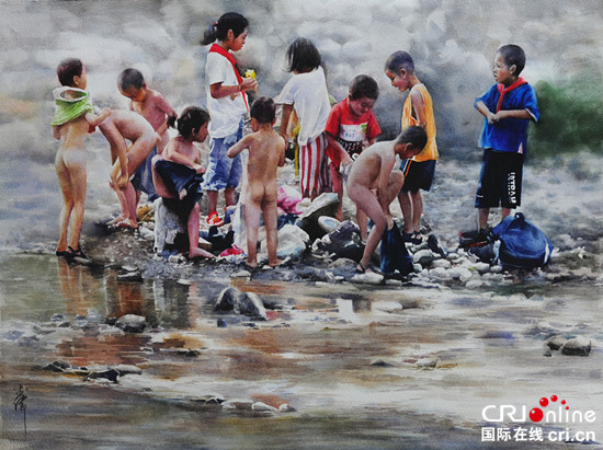 【上海】【专题】【名家访谈】著名水彩画家李伟：以水为诗 以彩寄情