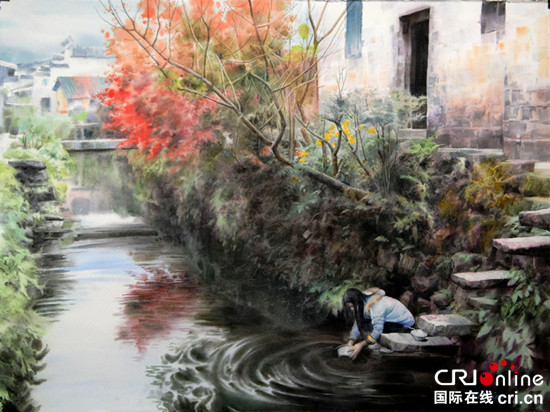 【上海】【专题】【名家访谈】著名水彩画家李伟：以水为诗 以彩寄情