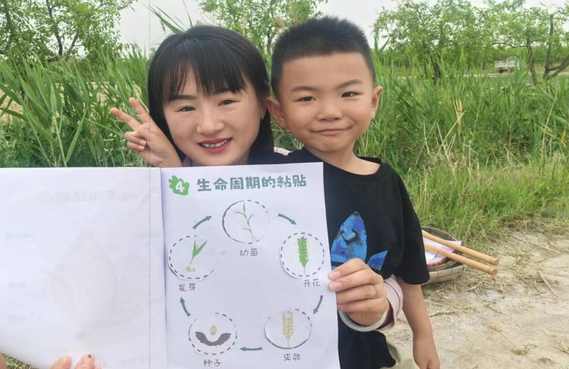 南大港第一幼儿园开展麦地研学暨实践活动_fororder_图片 3