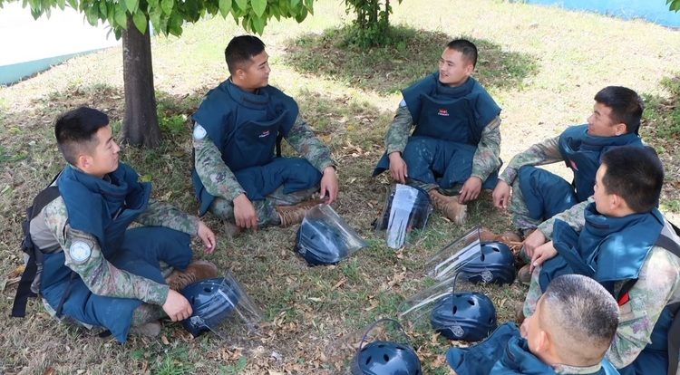 “这就是我们作为中国维和军人的使命和担当”