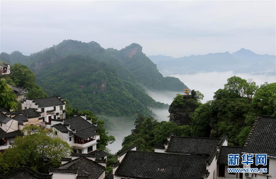 安徽黃山：雲霧縹緲景如畫