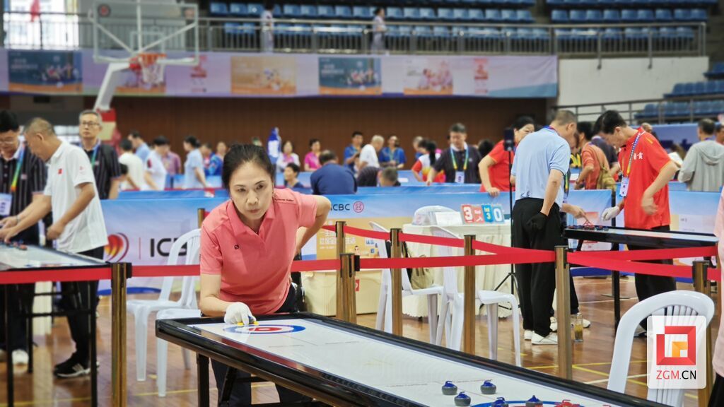 （转载）2024年四川省老年人桌上冰壶球比赛在自贡开幕