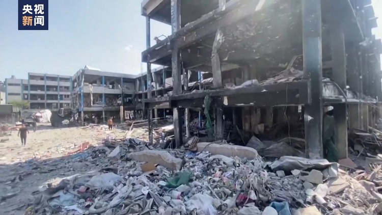 加沙民众重返杰巴利耶难民营：“一切都没有了”