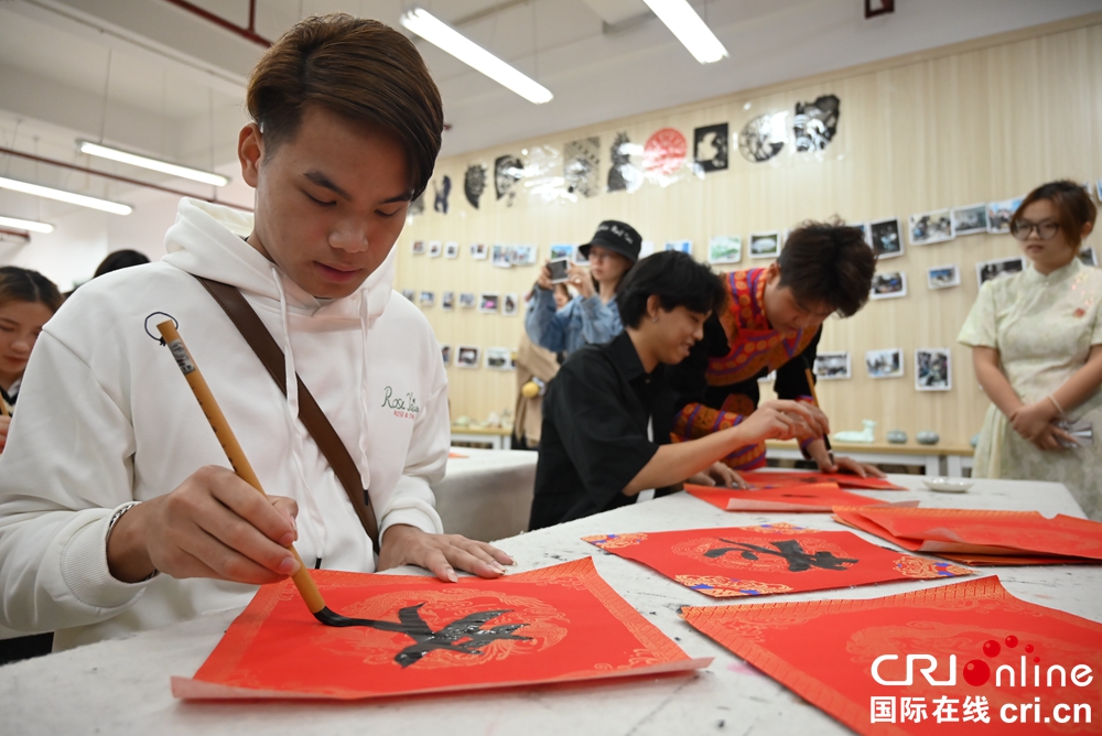 老撾留學生走進貴州六盤水 “沉浸式”感受中華文化魅力_fororder_DSC_8952.JPG