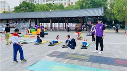 2024年信阳市“奔跑吧·少年”儿童青少年主题健身活动启动仪式在平桥区举行