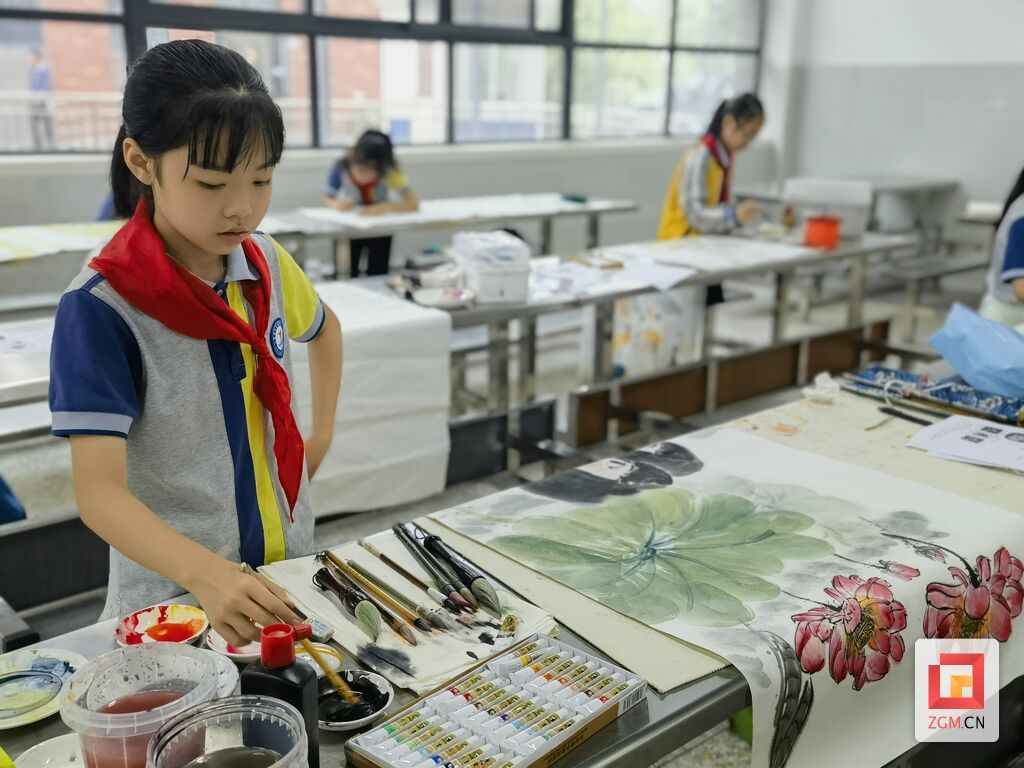 （转载）自贡沿滩区举行第二十七届中小学生现场书画比赛