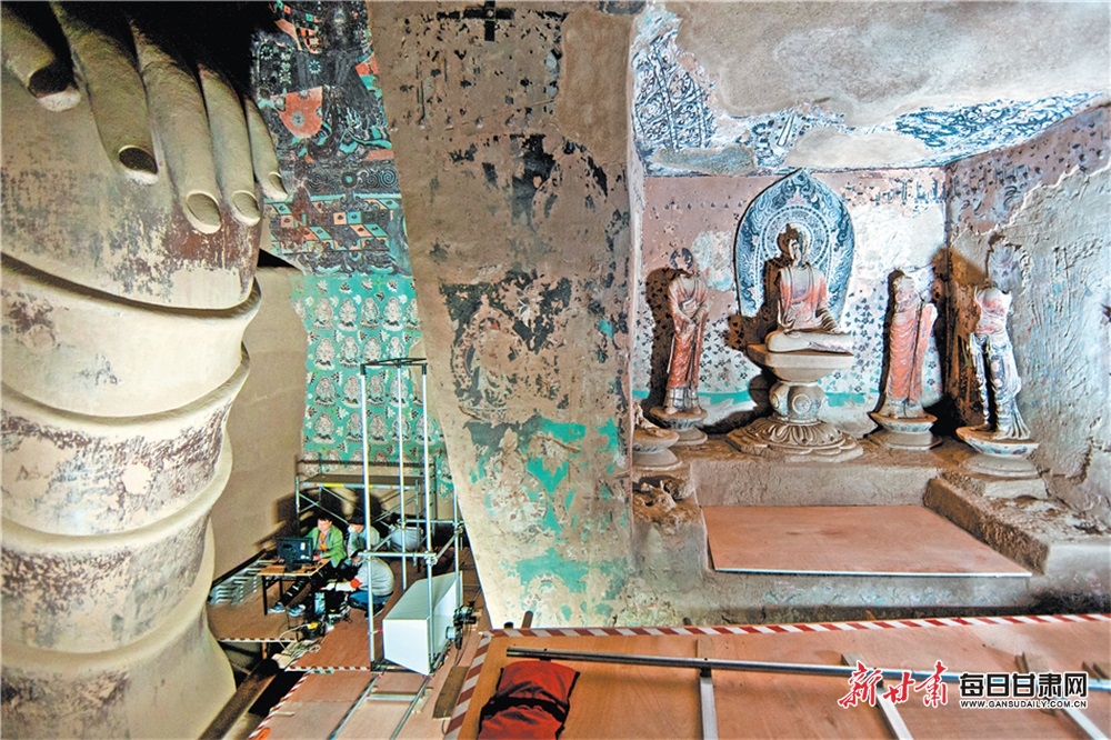 纪录类 《莫高窟第130窟数字化影像纪实》组照之一 熊业腾.