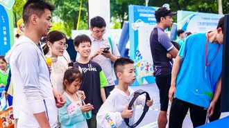  The first offline experience day for the opening of the 5th Jiangsu Online National Fitness Games was held