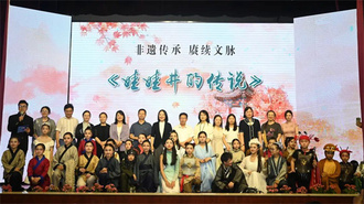  First premiere! Intangible cultural heritage children's play "The Legend of the Baby Well" made a wonderful debut in Qingjiangpu District, Huai'an City