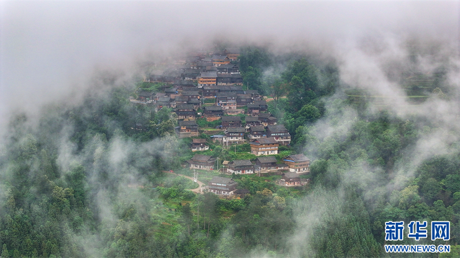 貴州黎平：煙雨侗鄉美如畫