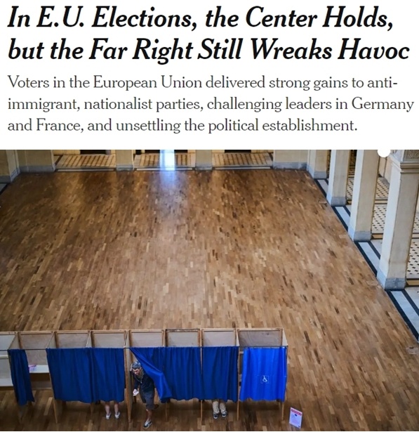 极右翼势力在欧洲议会站稳脚跟？欧洲政策将进一步朝保守方向发展