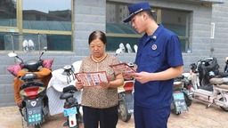 【原創】甘肅隴南西和消防：全力督促指導消防車通道標識劃線工作