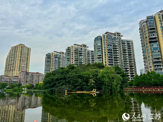 南京：城市“钢铁森林”间有座“生态鸟岛”