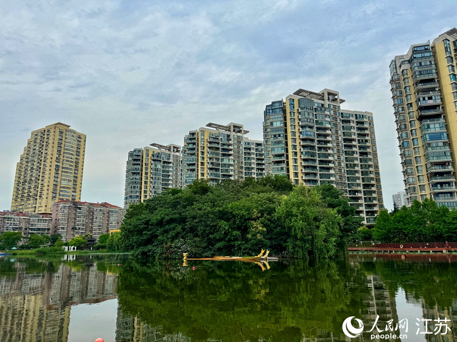 南京：城市“鋼鐵森林”間有座“生態鳥島”