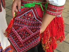 云南民族文化行：哈尼族彝族传统民族服饰