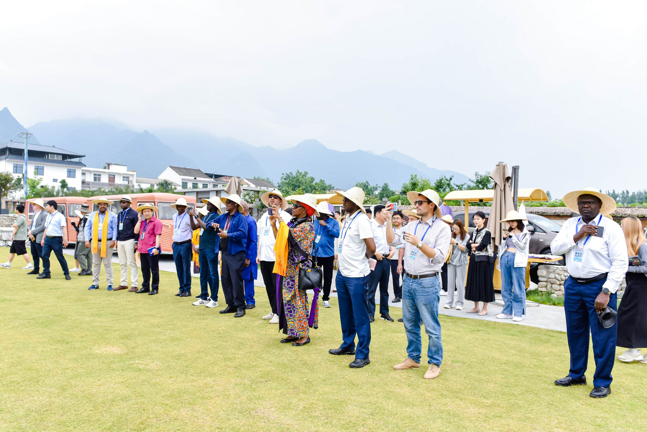 Diplomats from More Than 10 Countries Gather in Huyi in Search of Rural Revitalization_fororder_图片4