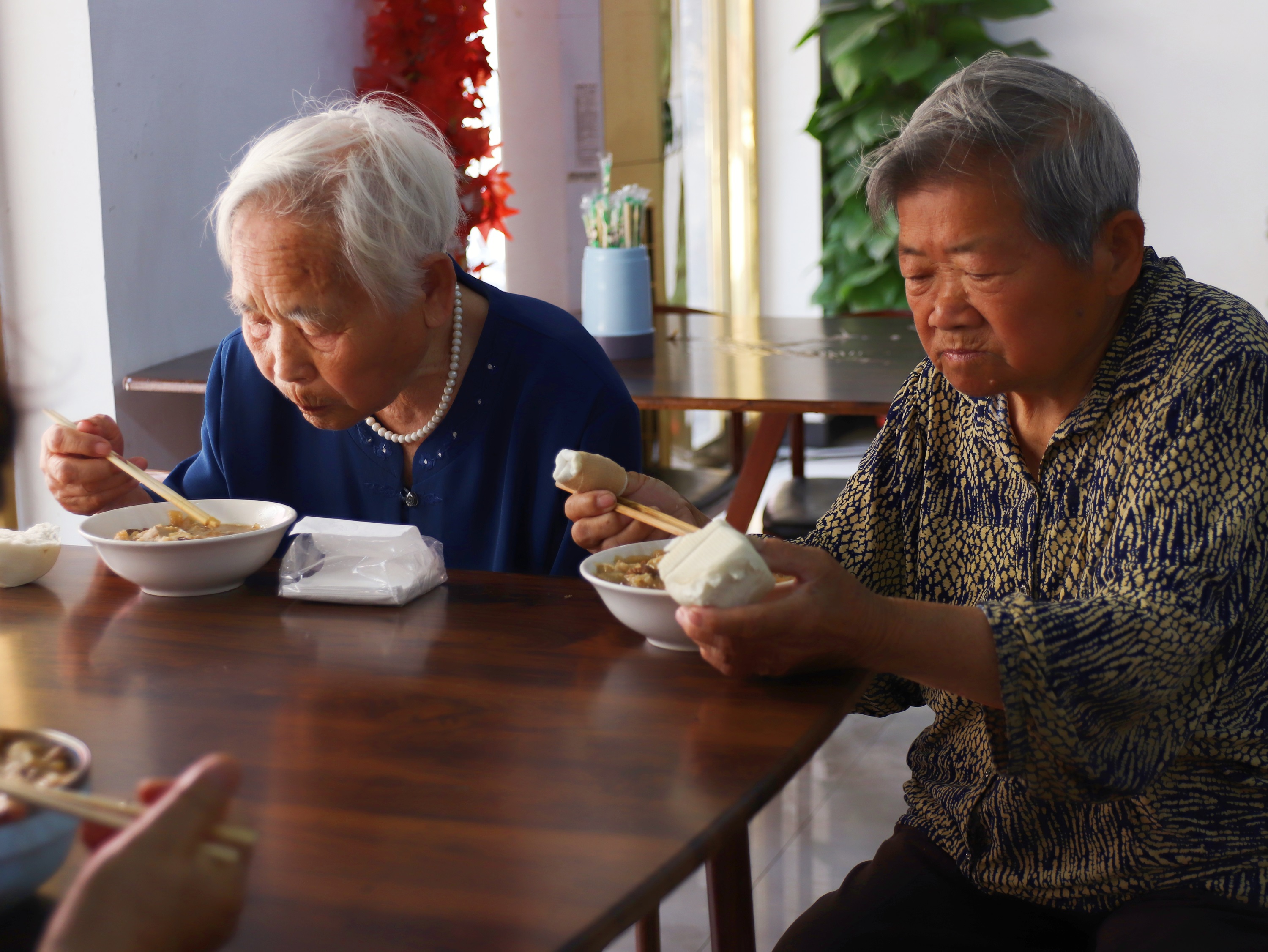 保定博野:社区食堂让老人享受幸福食光