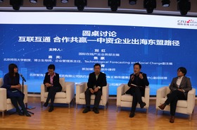 沙发论坛：刘斌谈“企业走出去的‘法宝’更多地体现在思考、分析和研究”_fororder_刘斌.JPG
