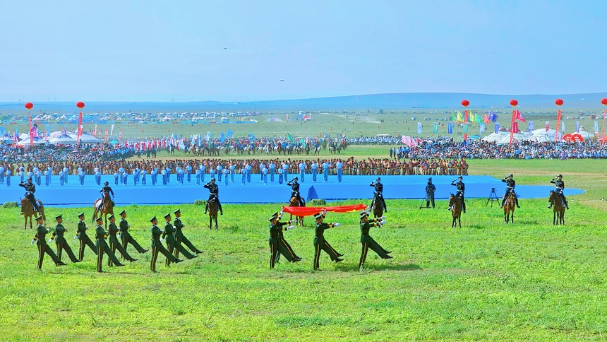 “相约草原·遇见那达慕”    内蒙古自治区第34届草原那达慕开幕