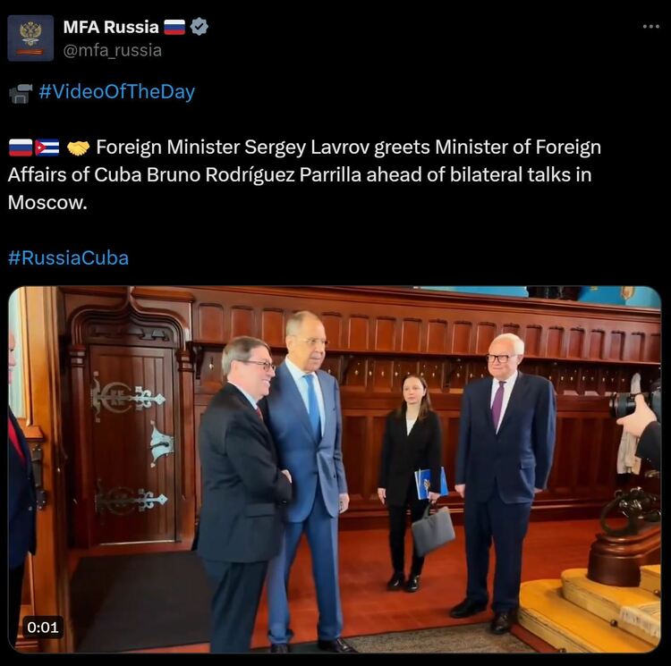 “俄罗斯和古巴互动频繁 展现高度互信和全球战略内涵”