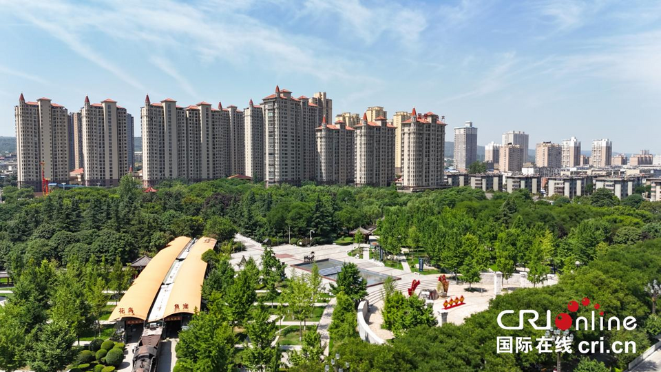 【镜观陕西·第23期】陕西渭南：让森林走进城市 让城市拥抱森林_fororder_图片1