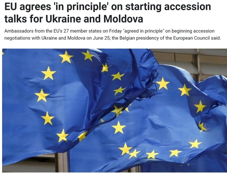 欧盟为何要突然加快乌克兰入盟谈判的步伐？