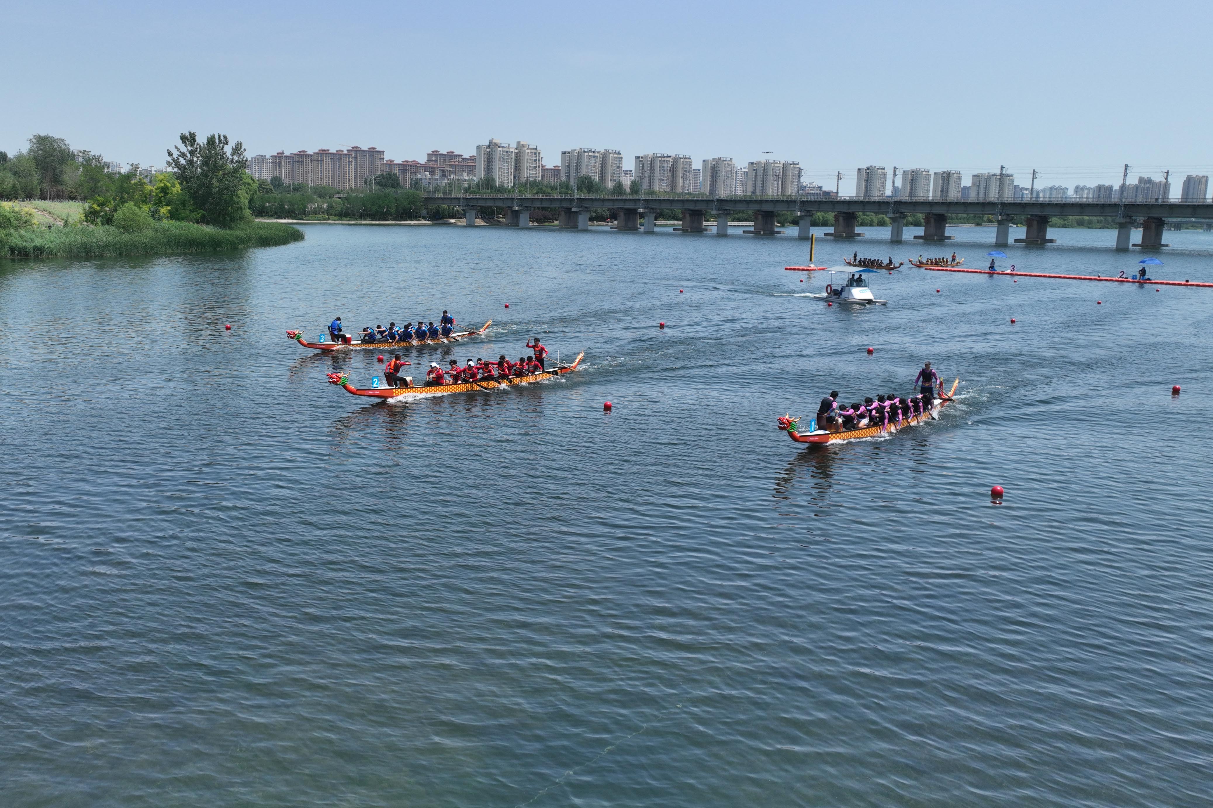 首届全国青年龙舟公开赛在河北邢台开赛_fororder_05