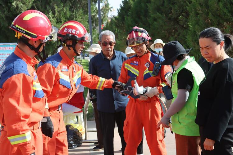 【原創】武威市民勤縣消防救援大隊以“安全生産月”為契機開展消防宣傳活動_fororder_圖片1