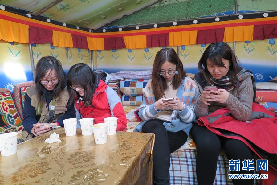 珠穆朗瑪峰旅遊大本營開通無線網絡