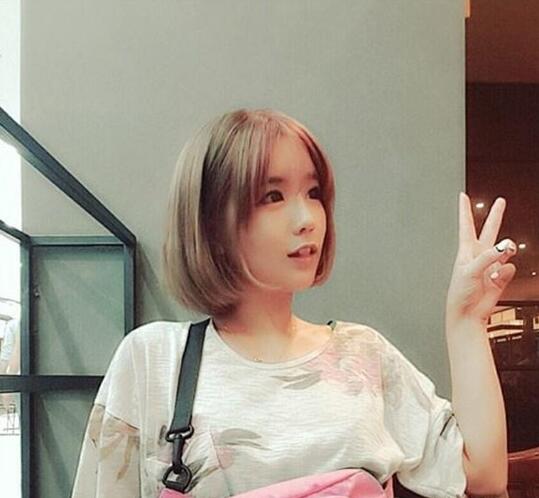 韩国90后美女主播长相甜美 皮肤吹弹可破(图)