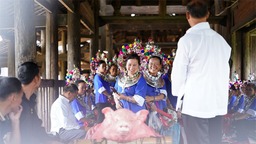 程阳八寨永济桥百年桥庆 八方齐聚共祈风调雨顺